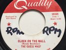 GARAGE PUNK The Guess Who CLOCK ON THE WALL Quality 45 rare Canadian mod fuzz