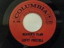 Rare and great Lefty Frizzell 45, Heaven's Plan
