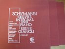 REINE GIANOLI  / SCHUMANN complete piano works vol.1.2 & 3  / ADES