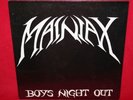 MAINIAX Boys Night Out LP Heavy Metal 1987 Rare Private Press SEALED Record