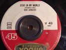 UDO JÜRGENS - MERCIE CHERIE / STAY IN MY WORLD     RARE Vogue GRIECHENLAND V49