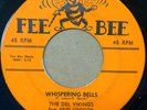 the DEL VIKINGS doowop FEE BEE vg++ 45 WHISPERING BELLS b/w DON'T BE A FOOL ws39