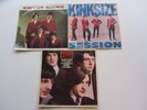 THE KINKS THREE ORIG 1960s  EPs  KWYET KINKS -  KINKSIZE SESSION - KINKSIZE HITS