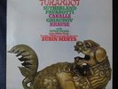 TURANDOT PUCCINI Sutherland Pavarotti MEHTA DECCA Booklet BOX SET VINYL 3LP EX
