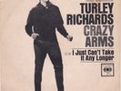 RARE NORTHERN SOUL 45 W/PIC. SLEEVE  TURLEY RICHARDS I JUST CANT TAKE IT VG++