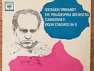 Oistrakh / Ormandy, Philadelphia Orch, Tchaikovsky MS6298 Columbia 6-eye 1B 1D