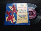 Chuck Berry Rhythm and Blues UK London EP REU 1053 VG/VG+
