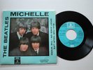 BEATLES - MICHELLE + 3. DOBLE REFERENCIA  ESPAÑOL 1966 LABEL AZUL CLARO