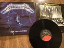 RARE METALLICA LP RIDE THE LIGHTNING 1984 ELEKTRA/ASYLUM RECORDS NEAR MINT COND