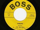RARE TEEN DOO-WOP 45 - THE DEB-TEENS - DARLING / DRIP, DROP [BOSS]