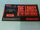 Ticket concert vintage 'The Lords of the New Church' 27/1/1985
