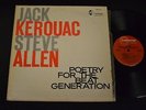Jack Kerouac Hanover 5000 Poetry For The Beat Generation JAZZ LP