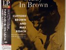 CLIFFORD BROWN MAX ROACH STUDY IN BROWN-2007 200G ANALOG AUDIOPHILE CUTTING
