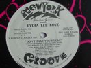 LYDIA LEE LOVE Don't Take Your Love DJ Promo 12