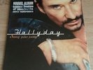 ORIGINAL NEUF SOUS BLISTER 2LP vinyl transparent JOHNNY HALLYDAY sang pour sang