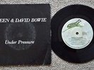 QUEEN & DAVID BOWIE - UNDER PRESSURE B/W SOUL BROTHER - OZ PICTURE COVER 45 1981
