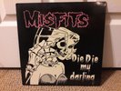 MISFITS DIE DIE MY DARLING BLACK VINYL 1ST PRESSING PLAN 9 RECORDS 1984 DANZIG
