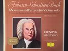 SZERYNG BACH COMP. VIOLIN SOLO DGG ED.1 STEREO TULIP 3 LP BOX SLPM 139270/72 NM