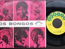 OS BONGOS 1974 ANGOLA AFRO BEAT 45 PS 7 SINGLE *KAZUCUTA* REBITA R.1206
