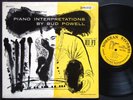 BUD POWELL Piano Interpretations LP NORGRAN MG N-1077 US 1956 DG MONO Art Taylor