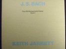 2-LP-Box J. S. BACH - das wohltemperierte klavier, buch 1, Keith Jarrett, nm