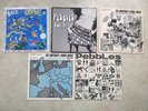 5 LPs, 4  Pebbles  LP records, 60s garage music, 1 Back from the grave Record
