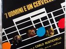 CARLO RUSTICHELLI 7 Uomini E Un Cervello ORIG ITALY OST LP NM-