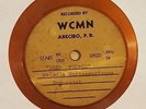 VTG RADIO STATION ACETATE RECORD WCMN ARECIBO PUERTO RICO 33+78 RPM  V RARE 40's
