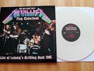 LP METALLICA LIVE AT LEMMY'S BIRTHDAY BASH '95 WHITE VINYL NEW