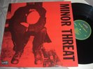 MINOR THREAT s/t self titled VINYL LP record 1984 Discord #12 album US red NM/EX
