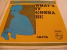 DUSTY SPRINGFIELD - WHAT'S IT GONNA BE / SMALL TOWN GIRL - PHILIPS PIC. SLEEVE