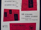 BARTOK: Quartet No. 5 & 6-Juilliard String Quartet Album-COLUMBIA #ML4280-Violin