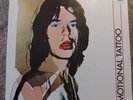 ROLLING STONES ..EMOTIONAL TATTOO ..LP....ORANGE VINYL..WARHOL SLEEVE.