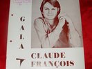 programme Claude Francois gala a Bioul sept 1973