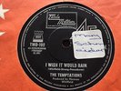 THE TEMPTATIONS - - I WISH IT WOULD RAIN - Rare 1967 Australian 7
