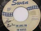 BEATLES She Loves You / I'll Get You SWAN ORIGINAL RARE 45 Blue Print HEAR