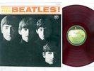 BEATLES MEET THE APPLE AR-8026 Japan Red Vinyl VINYL LP