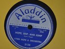 R&B SAX 78 Lynn Hope Aladdin 3128 Hope Skip and Jump and Please Mr Sun