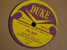 R&B 78 Johnny Ace Willie Mae Big Mama Thornton DUKE 118 Yes, Baby