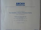DGG Archiv SAPM 198 186 Red Stereo - 1st Label - Fournier Bach Cello Suites 1&2