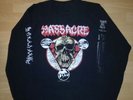 Massacre Insanity Over Europe 1992 Tour Longsleeve Vintage Death Metal Obituary