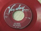 RARE R&B DOO WOP 45 - RED VINYL - THE SPANIELS - DO-WAH / DON CHA GO - VEE JAY
