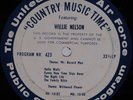 WILLIE NELSON: Country Music Time USA Promo 60s Vinyl LP Radio HEAR Roy Drusky