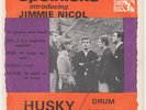 BEATLES / JIMMY NICOL & SPOTNICKS Drum Diddley Husky RARE Sweden 45 tittyshaker