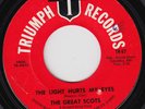 GREAT SCOTS The Light Hurts My Eyes RARE Canadian garage US 45 Canada psych HEAR