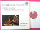 Calliope CAL 1818 Stereo - Saint-Saens 2 Cello Sonatas Andre Navarra d'Arco MINT