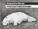 Depeche Mode JUST CAN'T GET ENOUGH New Zealand PICTURE Sleeve RARE 7