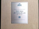 PIERRE FOURNIER / BACH CELLO SUITES  3 LP BOX SET  ARCHIV 2710 005  STEREO NM