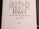 RAVEL / SAMSON FRANCOIS  Rare French LP  COLUMBIA SAXF 836  STEREO