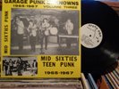 GARAGE PUNK UNKNOWNS  VOLUME 3  MID SIXTIES PUNK,PSYCH,GARAGE,  LP RECORD
